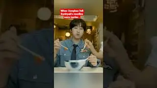 When Donghae felt Eunhyuk's noodles were tastier..