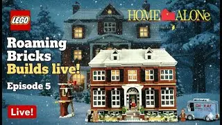 Roaming Bricks Invited you to the building of Lego Home Alone House Ep5 #legolivestream #lego #live