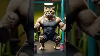 #GymCat #FitnessMotivation #FunnyShorts #BeastMode #CatWorkout #EpicShorts #AnimalGains #MuscleCat