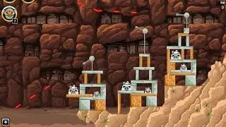 Angry Birds Star Wars Tournament Week 61 Level 5 February 10th 2014 Facebook