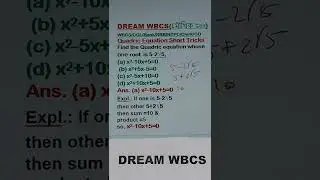 Quadratic Equation Tricks | Root |Completing The Square | Quadratic Equations Class 10 | Short Trick