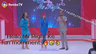 AGGIE THE DANCE QUEEN  & DJ DII ON HELLO MR RIGHT KENYA .🙌🤣