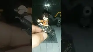 Lego Like Attack on Titan Eren Jaeger Minifig Bootleg #shorts #lego #attackontitan