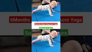 Acro yoga practice by kids #shorts #viral @rutborn.nutrition