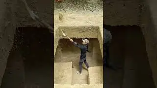 Built The Most Secret Underground House, Girl Live Off Grid 2025
