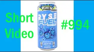 994. Short Video on Ryse Fuel Sour Punch Sour Blue Raspberry