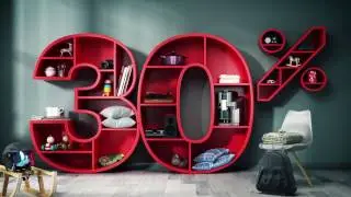 3Ds Max seiling advertising discounts preview 30% render