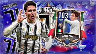Federico Chiesa Review & Gameplay | National Heroes | Fifa Mobile 21