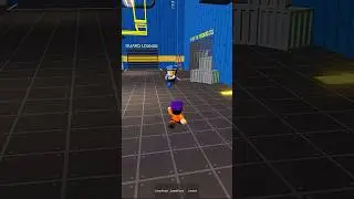 Thanos vs Police JR 😍 #roblox #shorts