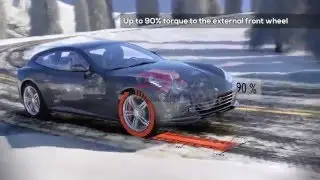 Ferrari’s new GTC4 Lusso with all-wheel drive and rear-wheel steering
