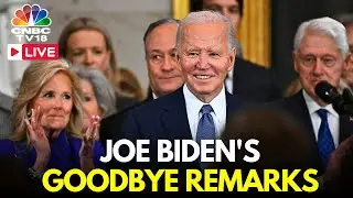 LIVE: Former President Joe Biden Delivers a Speech Following Donald Trump's inauguration | N18G