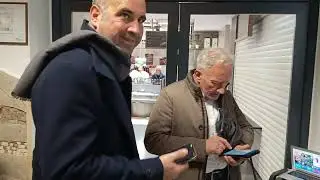 Bakalar, vino i fritule, na markatu za Badnjak - poklon Grada Labina sugrađanima