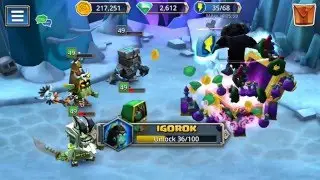 Dungeon Boss: Ancient Ice Event 3 Star Strategy on Hard! More Igorok Tokens.