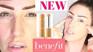 NEW BENEFIT HELLO HAPPY AIR STICK WATERPROOF SPF FOUNDATION REVIEW
