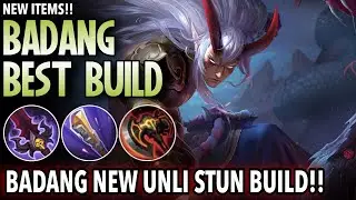 BADANG NEW UNLI STUN BUILD!! | Badang Best Build in 2021 | Badang Mobile Legends
