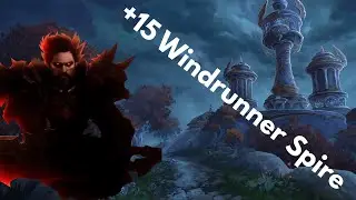 Blood Death Knight Mythic+ | +15 Windrunner Spire  | Midnight Beta POV