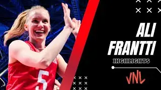 Ali Frantti HIGHLIGHTS | USA 🆚 Brazil | Women's VNL 2024