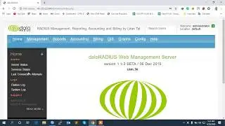 I will do radius server for authentication