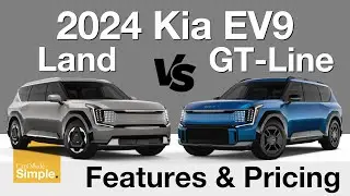2024 Kia EV9 Land vs GT-Line | Feature & Pricing Breakdown!