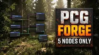 Procedural Forest Biomes with a Single Spline | PCGForge Biome Showcase