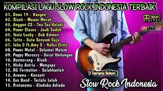 Kumpulan Lagu Slow Rock Indonesia 90-2000'an Terbaik | Lagu Populer Indonesia | Dewa 19,Slank,Arwana