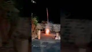 Rocket Barrage #trending #viral #fireworks #2024 #newyear #skyrockets #asmr #ytshorts #rocketbarrage