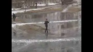 Выйду Я летом в лыжи обутый.............