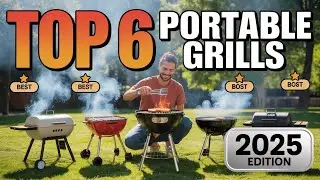 🔥 Best Portable Grills Review 2025 | Top 6 Travel Grills Tested & Compared!