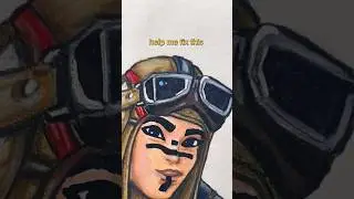 Помогите мне это исправить!😤❤️ #posca #art #fortnite