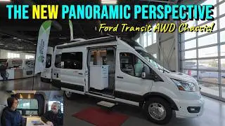 Новый автодом с панорамным обзором (шасси Ford Transit)