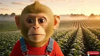 Monkey Milo Harvest Turns Into CHAOS—A Thief Falls From a Tree, His Smart Move Shocks Everyone!