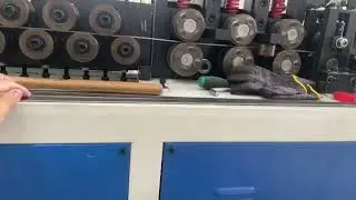 Flat Wire Straightening and Cutting Machine
