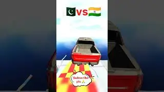 Pakistan🇵🇰 vs India🇮🇳 car mission me kaun jitega #shorts #ytshorts #ibd3d