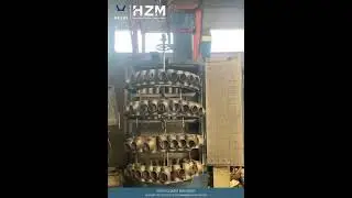 Spinner hanger shot Blasting Machine for Steel Fittings Tees Elbow Surface Cleaning
