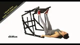 ALLN 1: Functional Fitness Bench for Hip Thrusts, Donkey Kicks, Vertical Squat, Drive Sled and MORE!