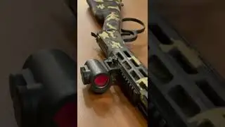 Arma de ca&ccedil;a Puma Tactical .357 Magnum- camuflado Cerakote #carabina #357 #armatatica