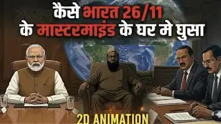 Kaise Bharat Hafiz Saeed Ke Ghar Ghusa |2DAnimation | Operation Alvida