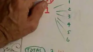Triangle numbers and Dice   Mistermath at Youtube