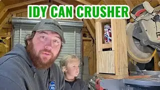 ​How To Build A DIY Wooden Can Crusher