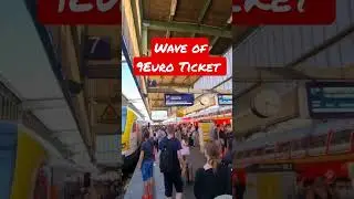 wave of 9Euro Ticket #9euroticket