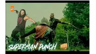 🔥Boran alp boss style | superman punch👊| Roman reingns | Watch kurulus