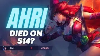 AHRI SUCKS ON NEW SEASON? 😮 | Ahri Ranked Gameplay