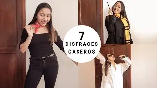 &iexcl;7 DISFRACES CASEROS DE &Uacute;LTIMO MINUTO! | Kelly Zevallos &hearts;