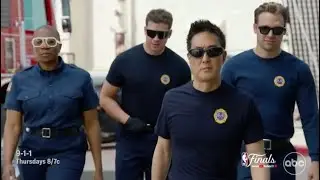 9-1-1 Cast NBA Finals 2025 Promo Features
