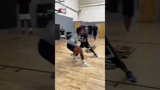 Justise Winslow showing off his footwork in the mid post‼️🔥😤 #jushoop #shorts