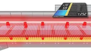 JetConvection Continuous Glass Tempering Furnace LD-AL Series