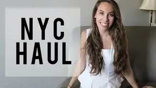NYC Shopping Haul + Try On! | LexiLindon