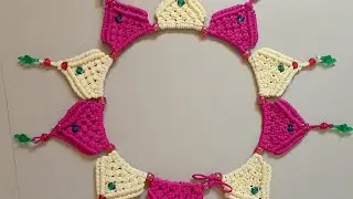 #Macrame toran easy & simple design #सुंदर  मायक्रॉन तोरन #viral #special