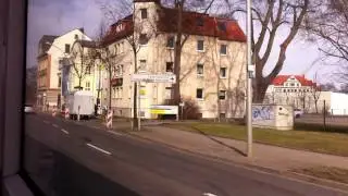 Chemnitz Tram: CVAG Linie 5 Hutholz - Gablenz (Variobahn Prototyp Wagennr. 601)