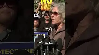 Actress Jane Fonda riles up crowd protesting in support of Don Lemon: 'They arrested the wrong Don'